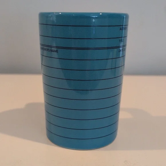 Out Of Print 12 Ounce Library Card Ceramic Coffee / Tea Mug - Picture 2 of 16